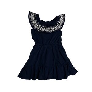 The Children's‎ Place Blue Sleeveless Scoop Neck Sundress
